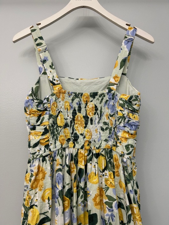 Yellow & Lavender Floral Sundress - Picture 3 of 8